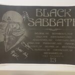 Black Sabbath - 2013 European Tour Poster - Signed and Personalized by Black Sabbath