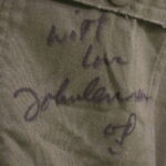 John Lennon worn and signed US-Army-Jacket