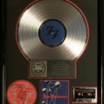 The Colour and the Shape RIAA Platinum Award (with signed CD inside)