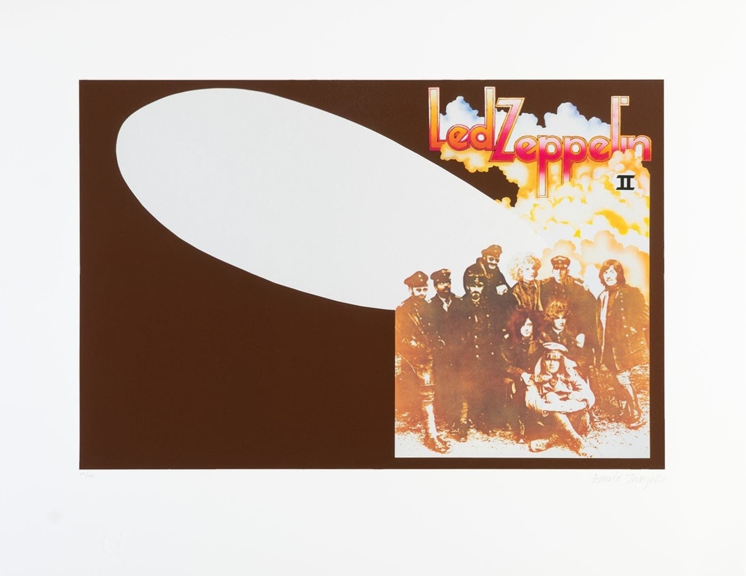 "Led Zeppelin II" Limited Fine Art Print - Signed by David Juniper