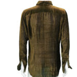 Steven Tyler worn Brown Velvet Shirt