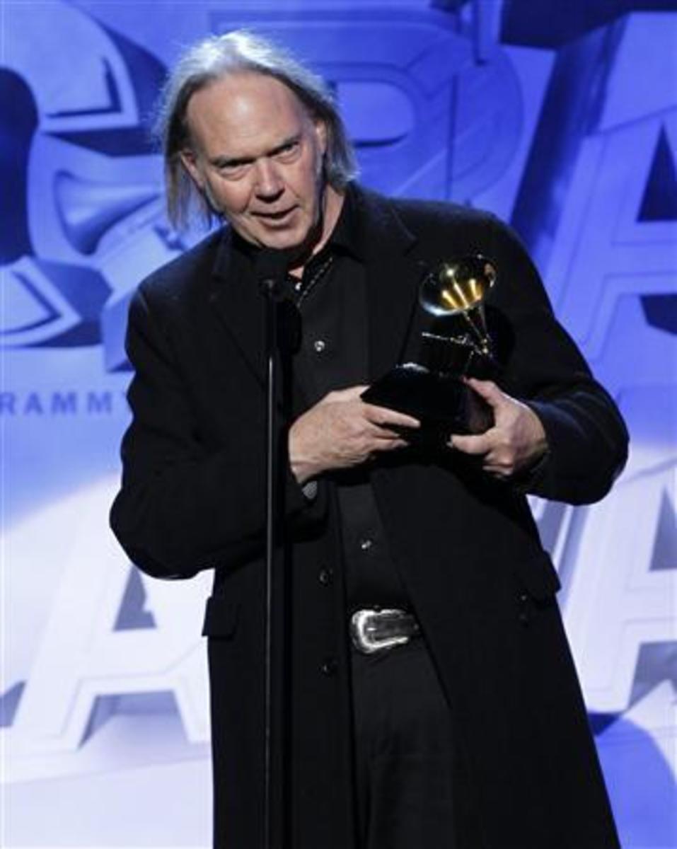 Black D&G Coat worn by Neil Young