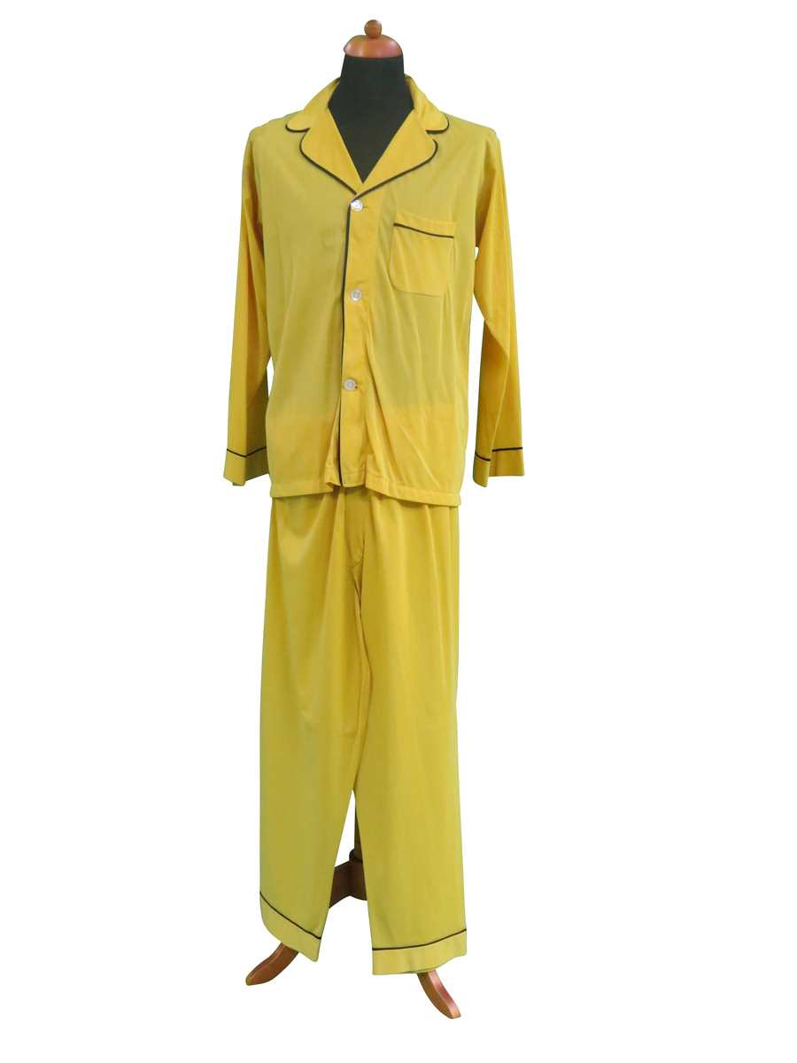 Elvis Presley owned and worn Yellow Pajama Set