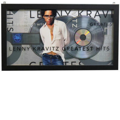 Greatest Hits RIAA Platinum Award Presented To Lenny Kravitz