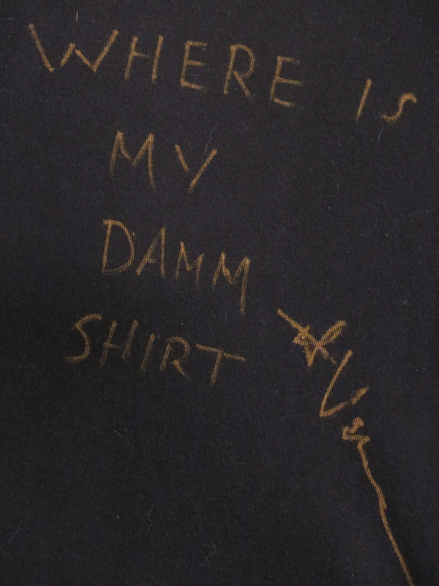Black T-Shirt worn by Matt Cameron and signed by Pearl Jam