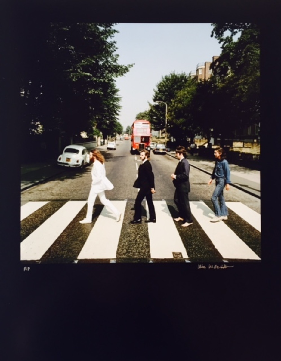 The Beatles - The Abbey Road Set "Frame 4" by Iain Macmillan