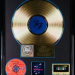 The Colour and the Shape RIAA Gold Award Preseted to Foo Fighters