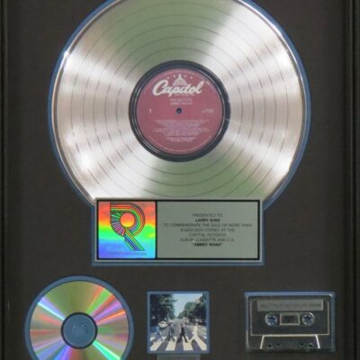 Abbey Road RIAA Multi Platinum Award