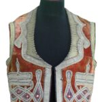 Indian red Vest owned and worn by Jimi Hendrix