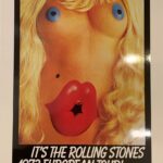 The Rolling Stones "European Tour Poster 1973" Limited Fine Art Print- Signed by John Pasche