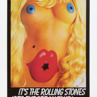 The Rolling Stones "European Tour Poster 1973" Limited Fine Art Print- Signed by John Pasche