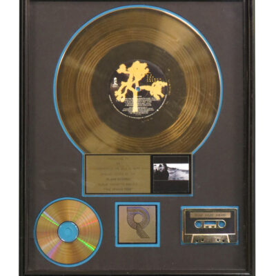 The Joshua Tree RIAA Gold Award Gold Presented To U2