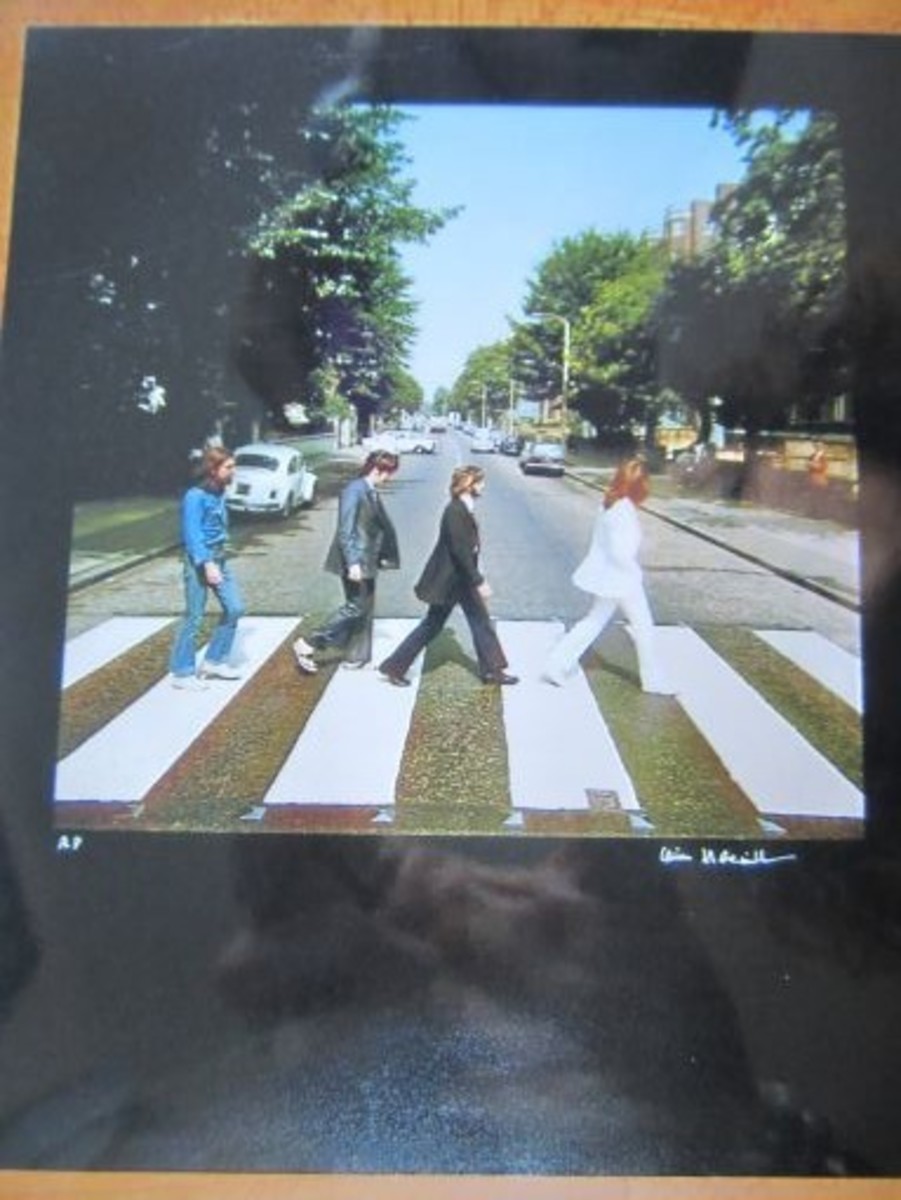 The Beatles - The Abbey Road Set "Frame 1" by Iain Macmillan