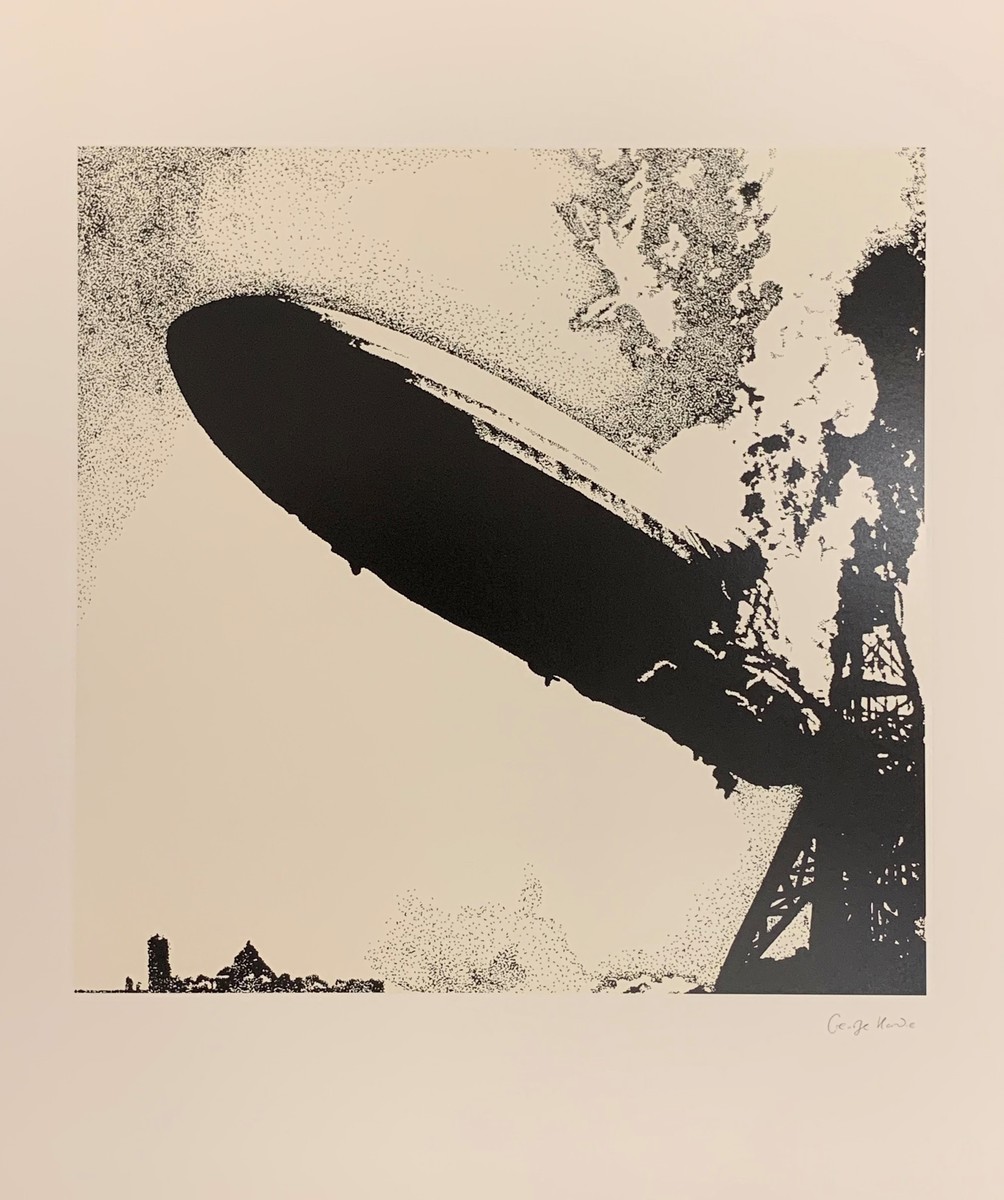 "Led Zeppelin I" Limited Edition Fine Art Print by Hipgnosis and signed by George Hardie