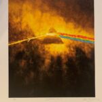 Pink Floyd "The Dark Side Of The Moon Monet Triptych" - Signed by Storm Thorgerson