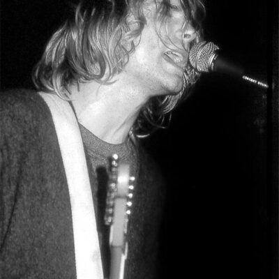Kurt Cobain - 1991 Live At The Paramount, Seattle WA - by Karen Mason Blair