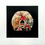 QUEEN - A DAY AT THE RACES - Emprossed Limited Fine Art Print - Signed by Bryan May & Roger Taylor