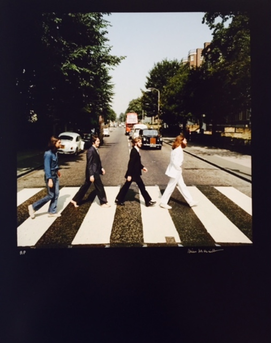 The Beatles - The Abbey Road Set "Frame 3" by Iain Macmillan