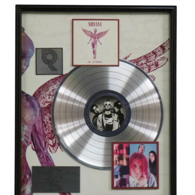 In Utero RIAA Platinum Award