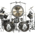 TOMMY CLUFETOS used Drum-Kit "Black Sabbath Reunion Tour 2012 - 2014