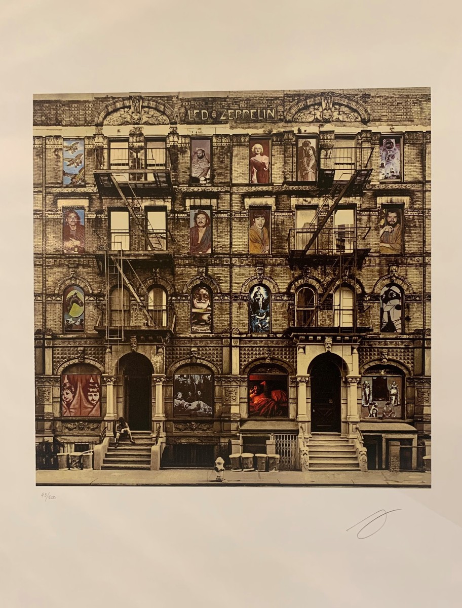 Led Zeppelin – Physical Graffiti Limited Edition Art Print by Peter Corriston