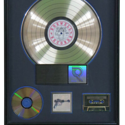 Foo Fighters RIAA Gold Award Gold