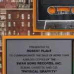 Physical Graffiti RIAA Multi-Platinum Award Presented to Robert Plant