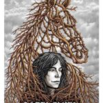 EMEK - 2018 "Barbed Wire" Patti Smith Silkscreen Concert Poster