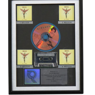 In Utero RIAA Multi-Platinum Award
