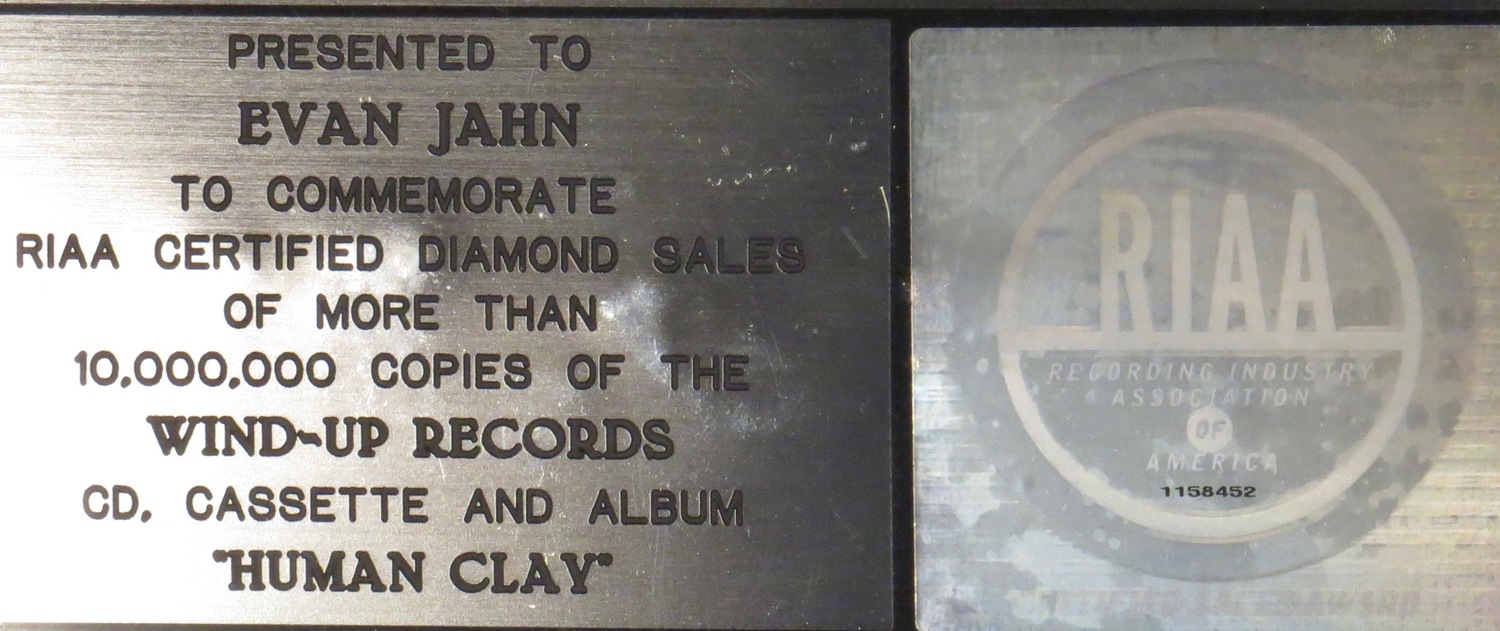 Human Clay RIAA Diamond Award